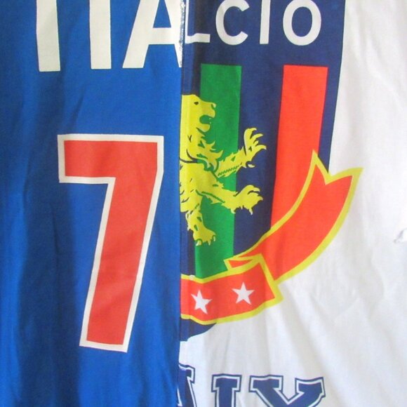 Urban Heritage Italy Football / Soccer Tee Shirt, NWT, Men's XL B333-14 - Picture 2 of 6